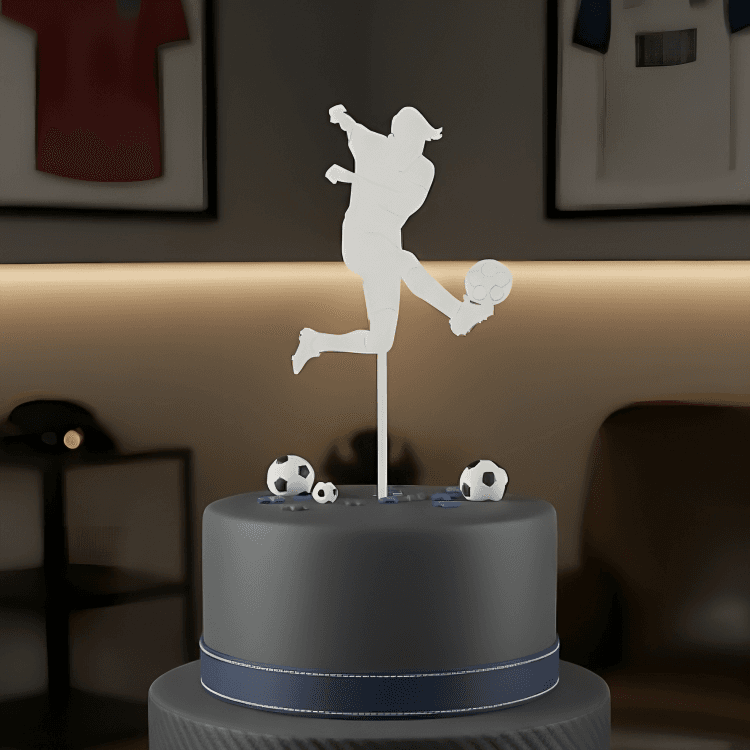 football player cake topper - Buba bolja rezolucija