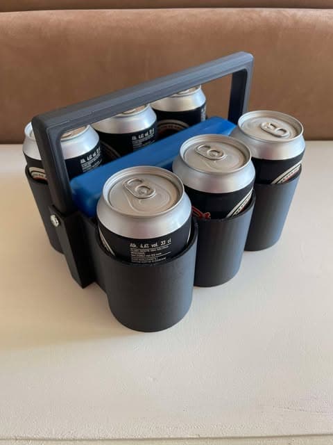 6 pack beer can holder - slika 2