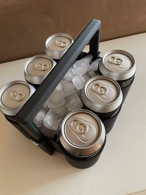6 pack beer can holder - slika 3