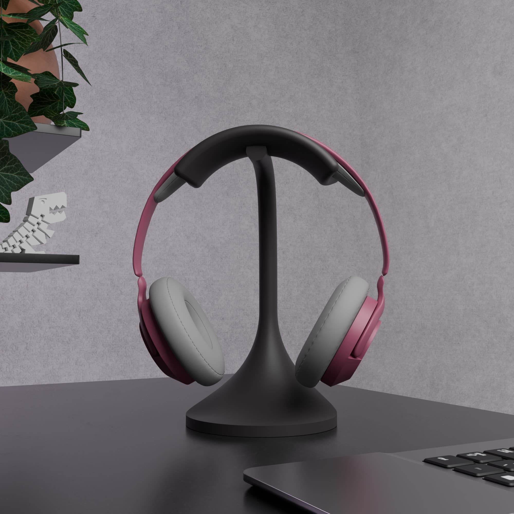 Stalak za slušalice SoundNest - crna