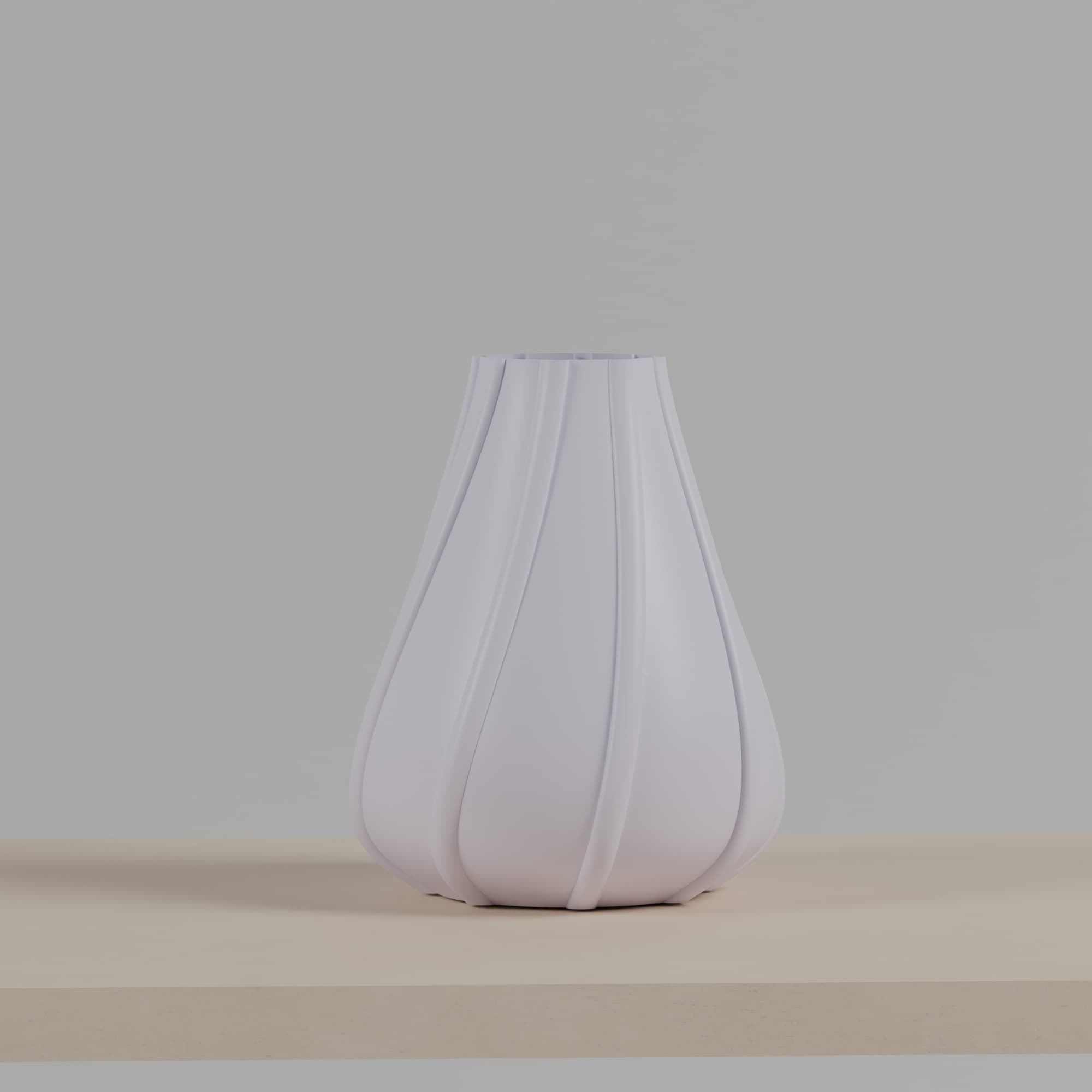 Vaza Chubby - bijela