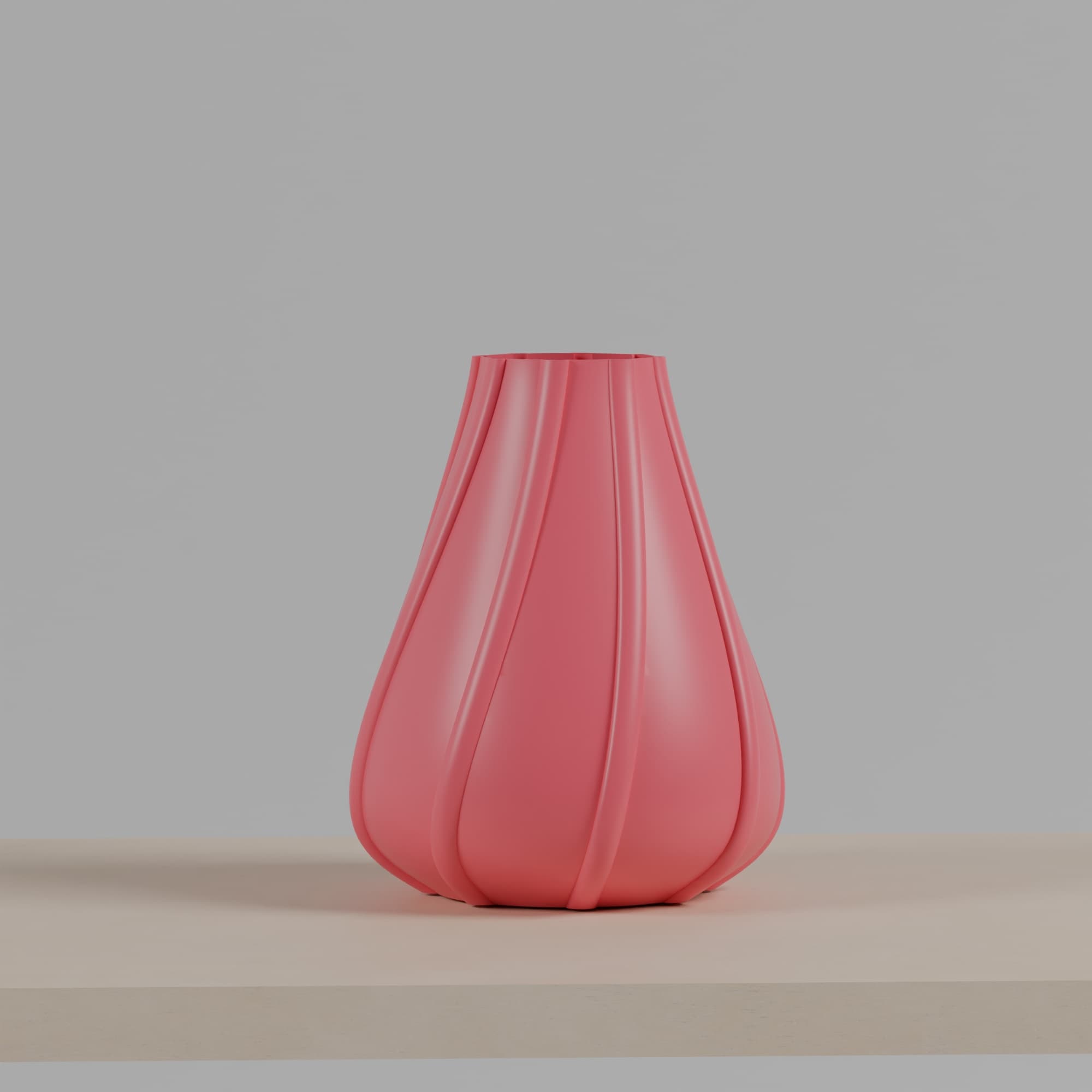 Vaza Chubby - roza
